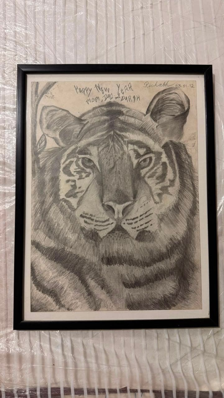 Charcoal study 06: charcoal on paper