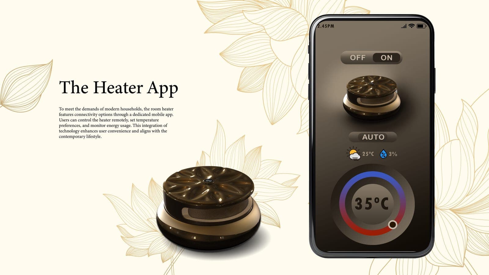 Lotus Room Heater — The Heater App