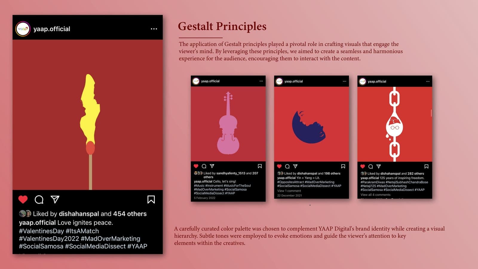 YAAP IG Creatives — Gestalt Principles