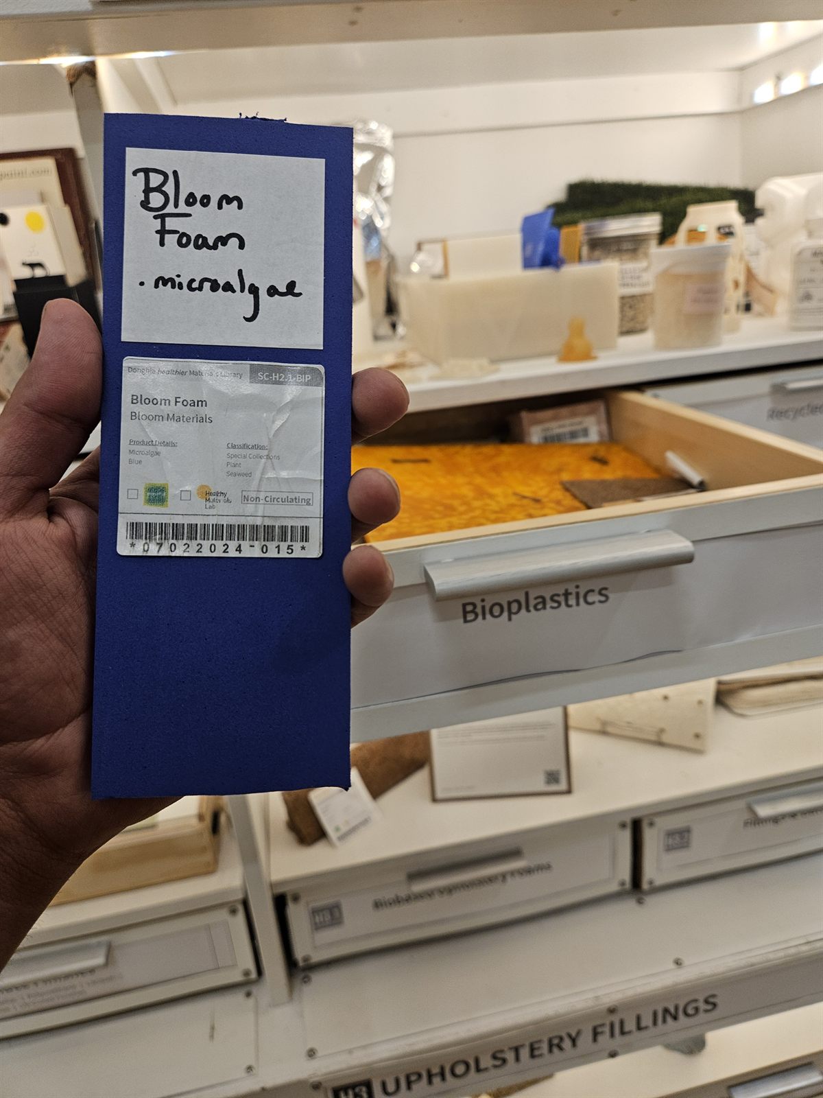 Field visit — A sample you can hold.
