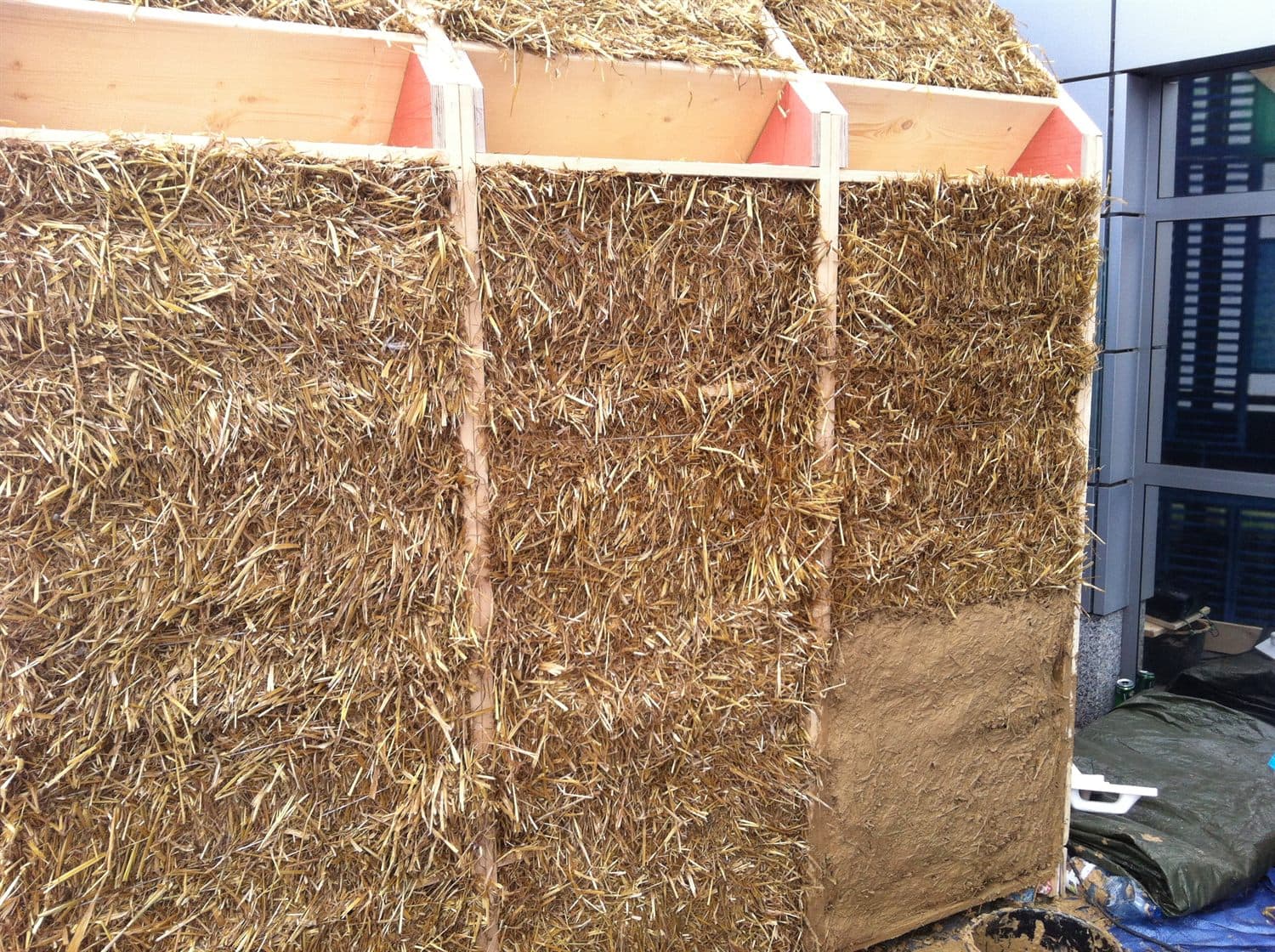 Straw panel